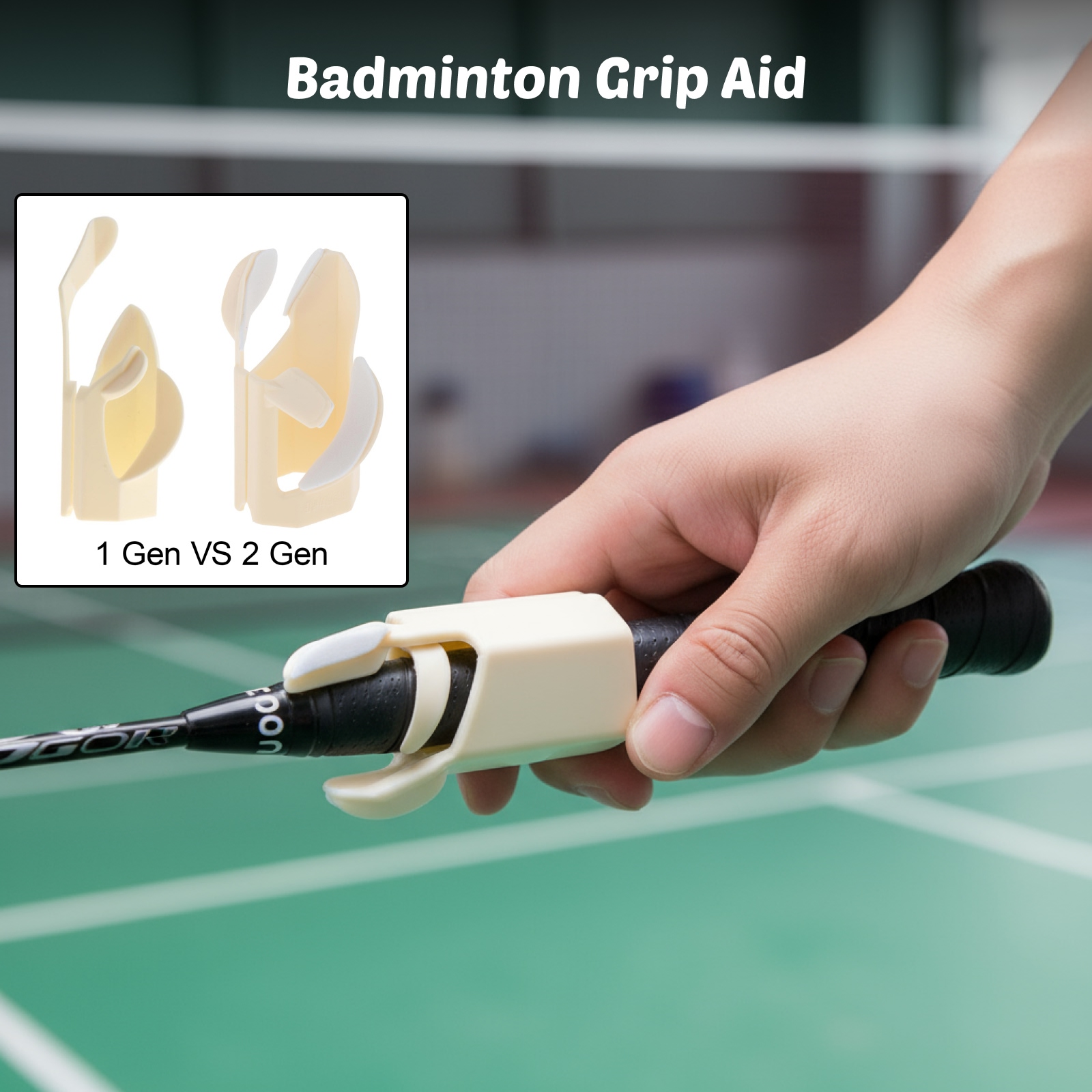 Sports Equipment For Badminton - Badminton Kavrama Yardımı Duruş Düzeltici Eğitim