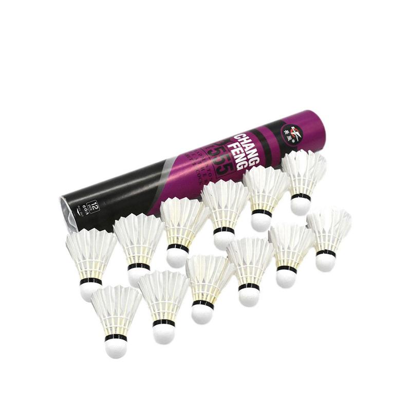 Sports Equipment For Badminton - 12 adet/grup Badminton doğal ördek tüy