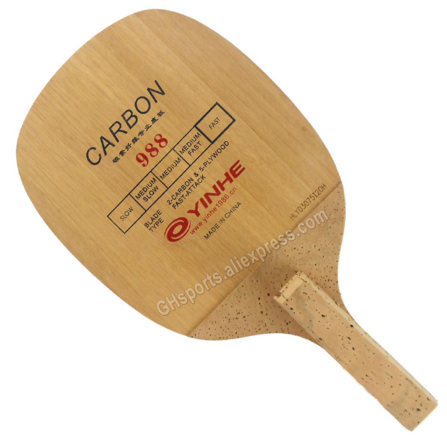 Cricket Bat Tape Ball - Orijinal YINHE 988 karbon masa tenisi