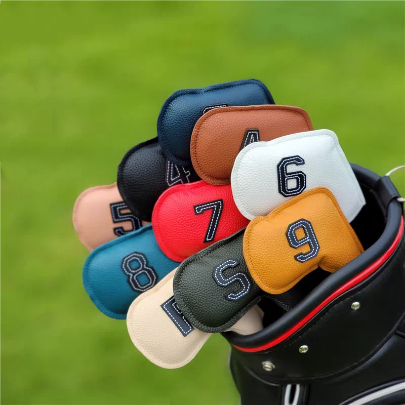 Xin Sports Equipment - 10 adet Golf Demir Başlık Kılıfı